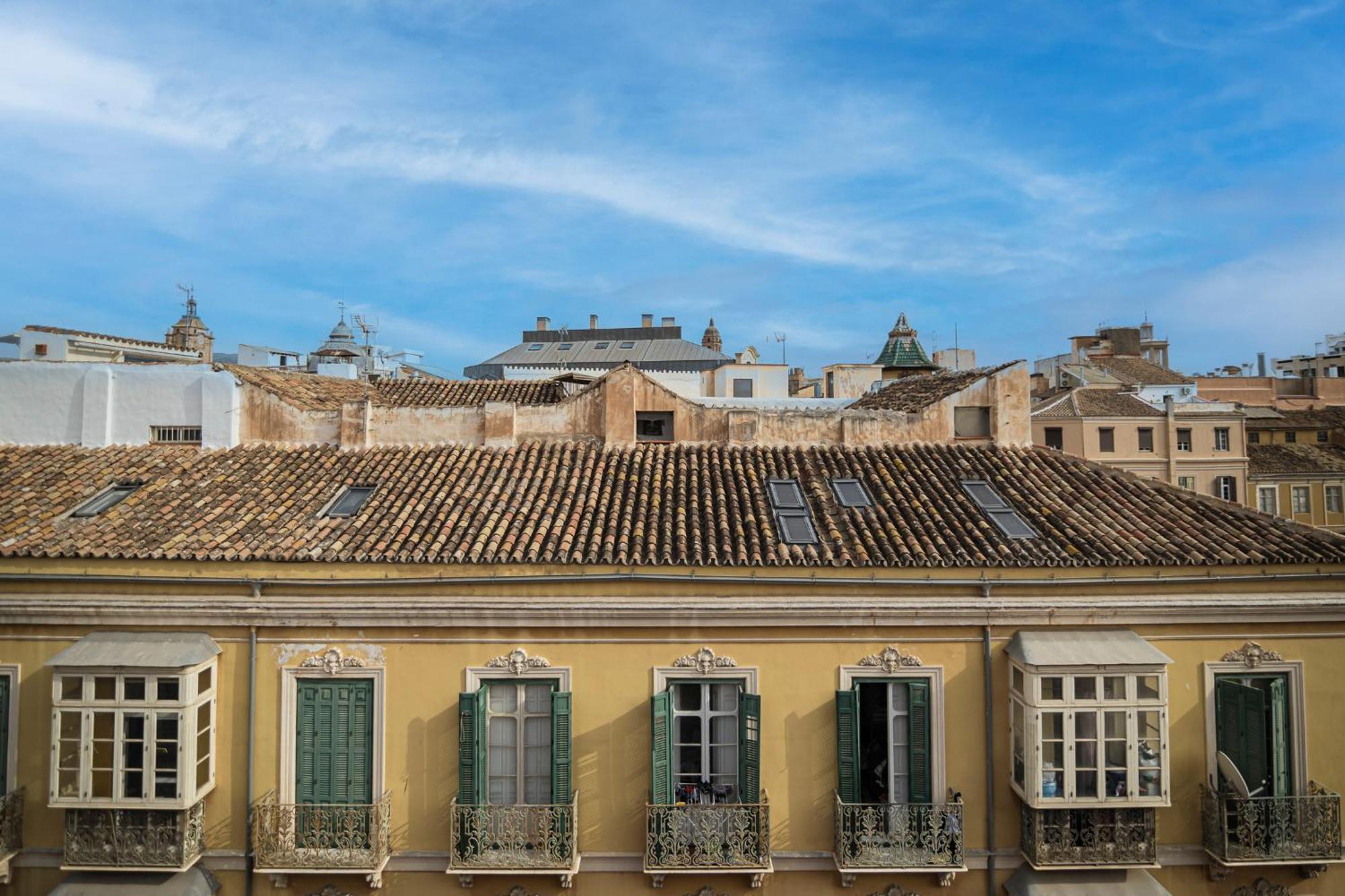 Atarazanas Suite, Atico Con Terraza Málaga Kültér fotó