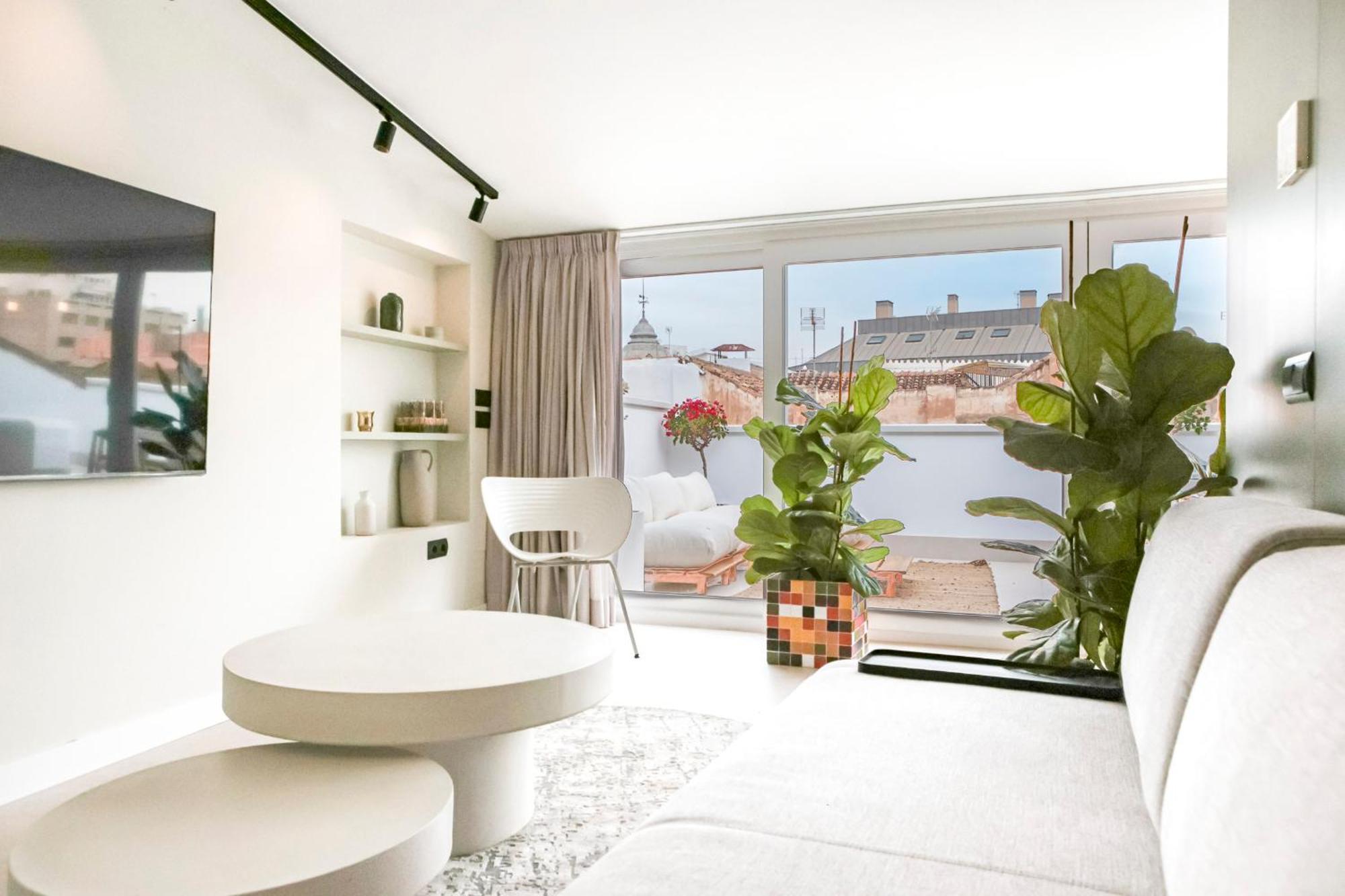 Atarazanas Suite, Atico Con Terraza Málaga Kültér fotó