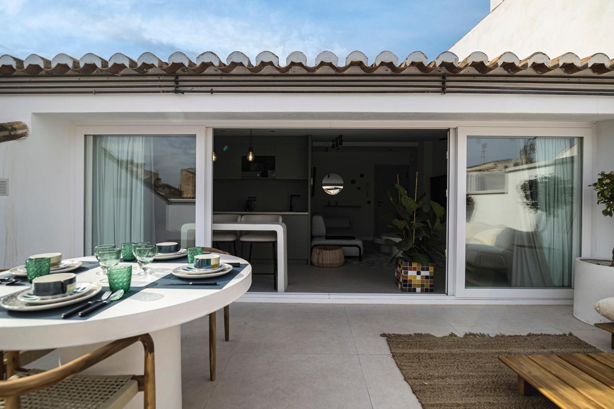 Atarazanas Suite, Atico Con Terraza Málaga Kültér fotó