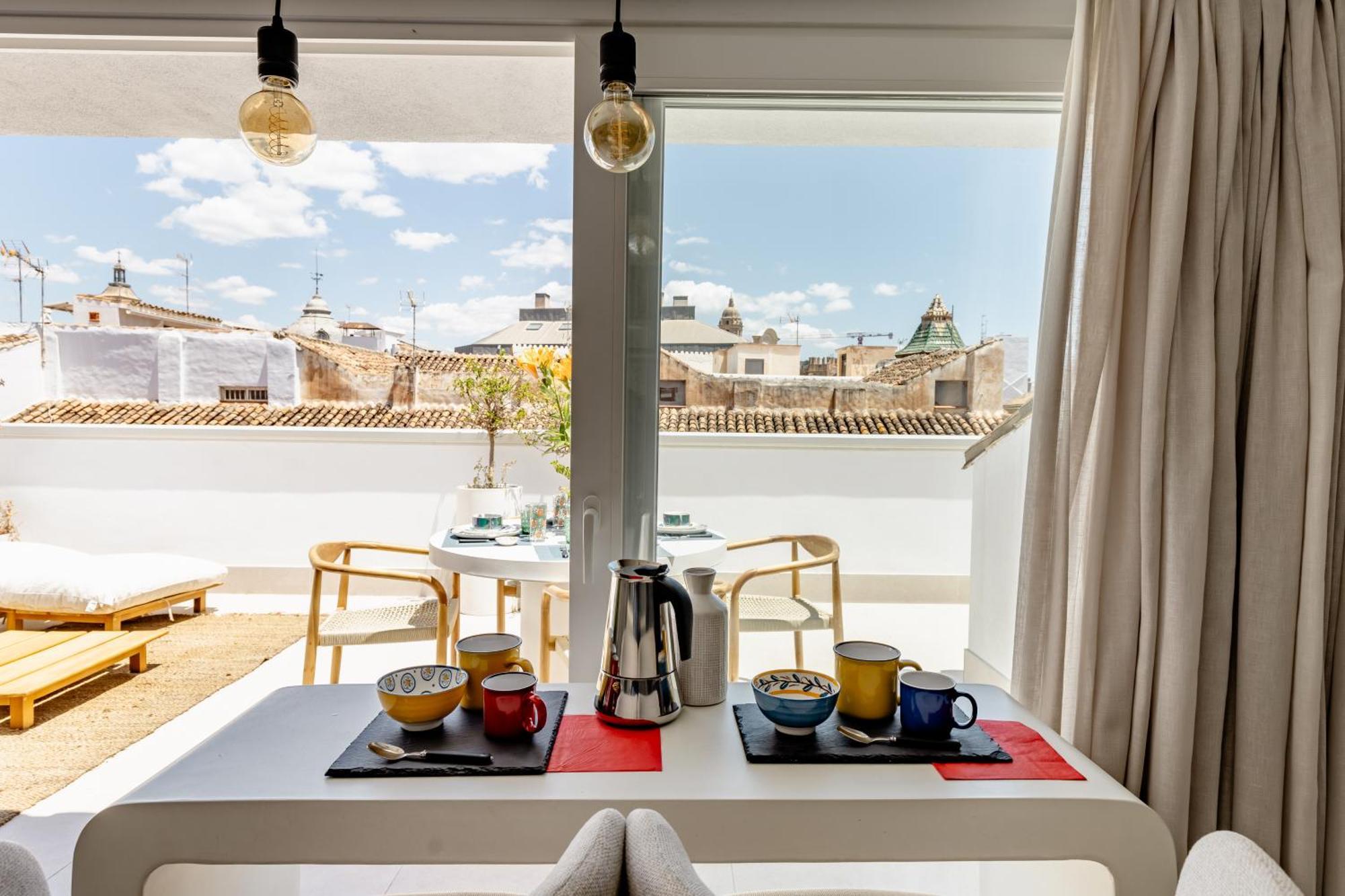 Atarazanas Suite, Atico Con Terraza Málaga Kültér fotó